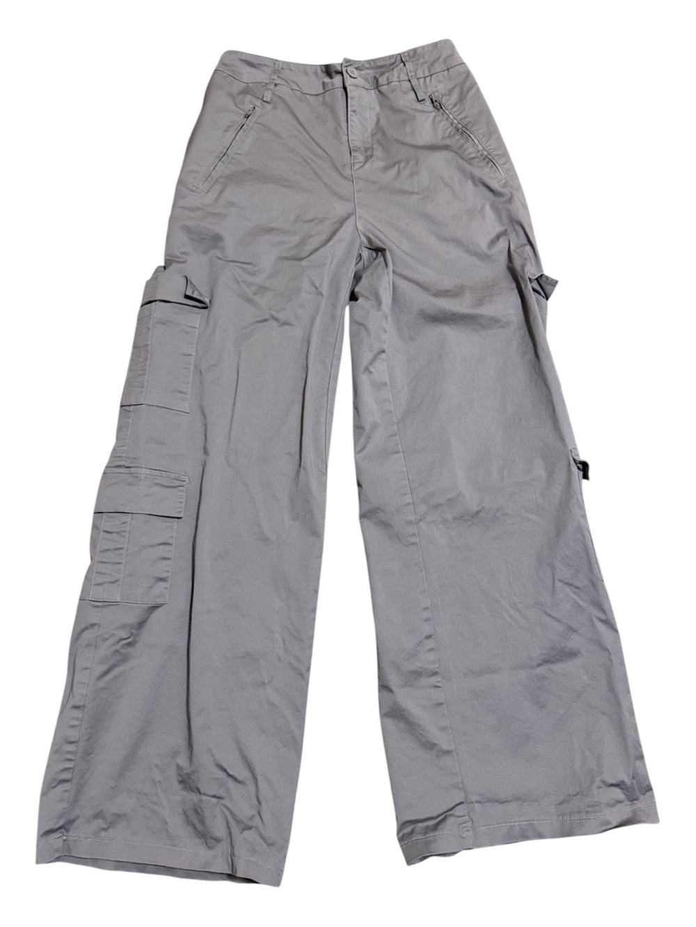 Edikted | Gray Lilac wide leg cargo pants size medium.